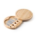 Set 4 cuchillos para quesos con estuche