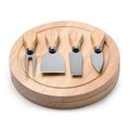 Set 4 cuchillos para quesos con estuche