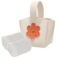 Set de 5 bolsitos con toalla