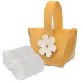 Set de 5 bolsitos con toalla