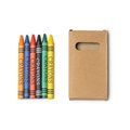 Set de 6 ceras en caja de cartón