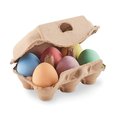 Set de 6 Tizas Caja de Huevos Beig