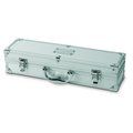 Set de barbacoa con 3 piezas en acero inox. y estuche de aluminio