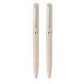 Set de bolígrafos de paja de trigo