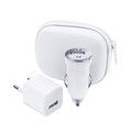 Set de varios cargadores USB de 1000 mA Bla