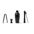 Set cocktail de acero inoxidable 550ml. Negro Talla Única Adulto