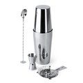 Set de cóctel con vaso medidor y coctelera