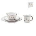 Set Desayuno Navideño de Cerámica 4pzs