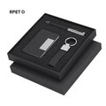 Set elegante en RPET negro bitono
