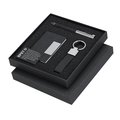 Set elegante en RPET negro bitono