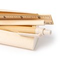 Set de escritura en estuche de madera natural