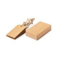 Set Etiquetas Kraft con Cordón Yute 10pcs