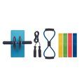 Set Fitness 8 Piezas con Rueda y Rodillera
