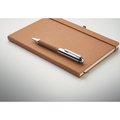 Set Libreta A5 con Bolígrafo Piel Reciclada