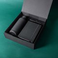 Set office con libreta y botella