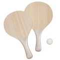 Set Palas de Playa de Madera y Trigo