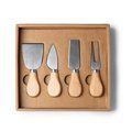 Set para queso con 4 utensilios Crudo Talla Única Adulto