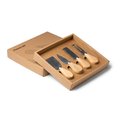 Set para queso con 4 utensilios