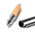 Set roller metal/corcho en estuche