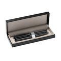 Set roller y portaminas metal oscuro con estuche