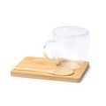 Set de taza, posavasos y cuchara