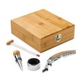 Set de vino en caja de bambú