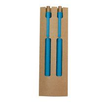 Set de bolígrafo y lápiz eterno Azul