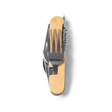 Set de cubiertos y accesorios inox. Crudo