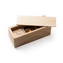 Set de juegos de habilidad en madera Crudo