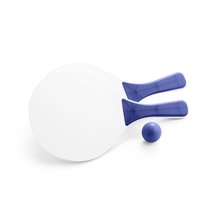 Set Palas Playa MDF con Pelota Azul