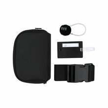 Set de viaje con funda Neg