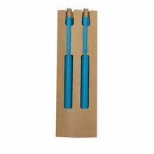 Set de bolígrafo y lápiz eterno Azul