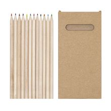 Set de 12 lápices de colores Natu