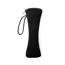Set de 3 cubiertos en acero inox. con funda neopreno Negro