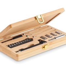Set Bambú de Herramientas 21 Piezas Madera