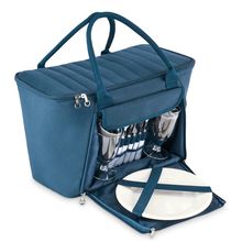 Set de bolsa de picnic RPET para 2 personas Azul