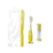 Set cepillo de dientes Amarillo Talla Única Infantil
