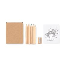 Set para Colorear con 20 Páginas Beig