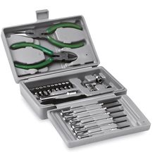 Set destornillador de 25 herramientas Plata