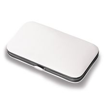 Set de Manicura 5 Piezas PU Blanco
