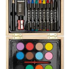 Set de Pinturas en Caja de Madera Madera