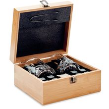 Set de Whisky en Caja de Bambú Madera