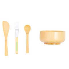Set Mascarilla con Cuenco Bambú | Area 6 | 50 x 5