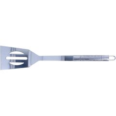 Set de barbacoa con 3 piezas en acero inox. y estuche de aluminio | HANDLE SPATULA | 60 x 12