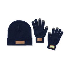 Set con Gorro y Guantes Táctiles | Guante Derecho | 30 x 12