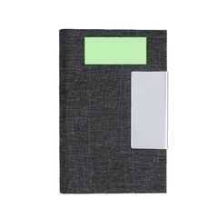 Set elegante en RPET negro bitono | Area 12 | 60 x 20