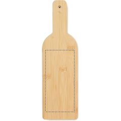 Set vino con estuche de bambú forma de botella | BOX TOP | 70 x 149