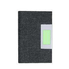 Set elegante en RPET negro bitono | Area 10 | 35 x 15