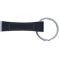 Set de regalo con bolígrafo, llavero y tarjetero metálico | KEYRING | 35 x 8