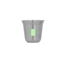 Set 2 vasos 80ml acero reciclado y doble pared | Area 2 | 20 x 20